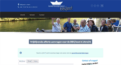 Desktop Screenshot of bbqboot.nl